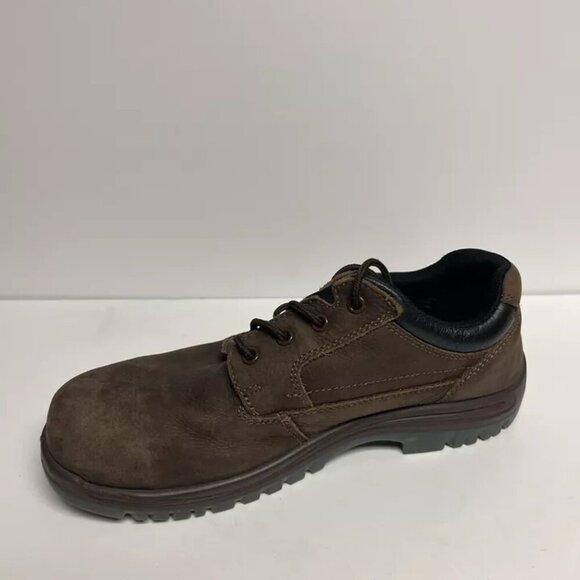 Avenger Mens A7116 Comp Toe Waterproof Oxford Brown Size 14 M main image 5